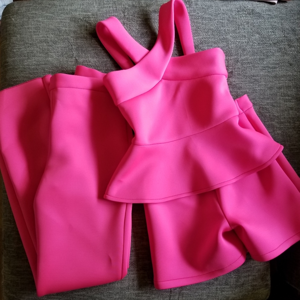 HOT PINK 3 PIECE CUSTOM SCUBA OUTFIT